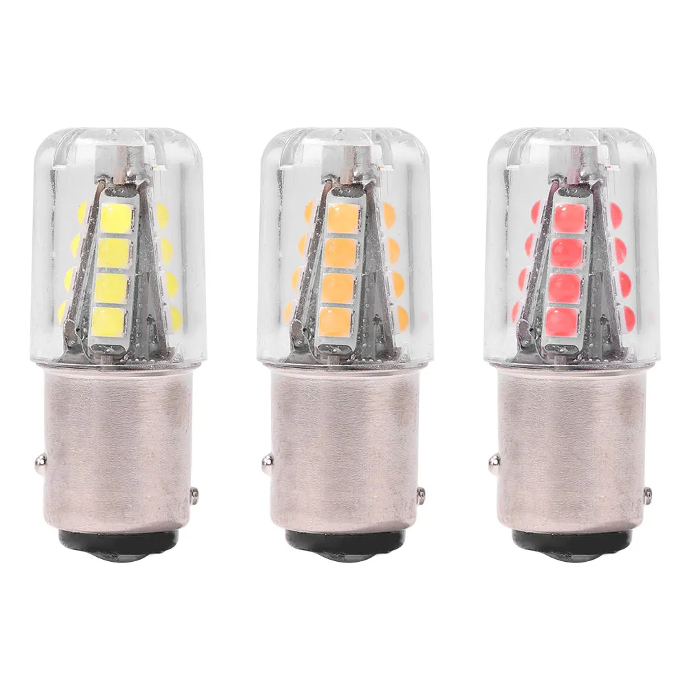 Автомобильная светодиодсветильник лампа супер яркая 1157 BAY15D 3030 SMD пластиковая