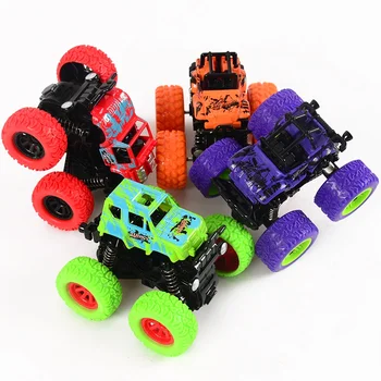

2019 Shockproof Four-wheel Drive Car Toy , Children Toys Boy Simulation Vehicle Model Car, Anti Crash Toy Car Baby Car drop ship