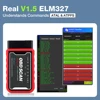 ELM327 V1.5 Car Code Reader BT WiFi ELM 327 PIC18F25K80 Chip OBDII Diagnostic Tool For iPhone/Android PK ICAR2 OBDSCAN Scanner 5