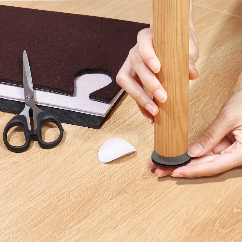 Rollo de fieltro adhesivo para hacer deslizamientos para muebles Pies  Protección del piso