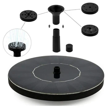 

3W Solar Fountain Watering kit Power Solar Pump Pool Pond Submersible Waterfall Pond Bird Bath Fountain Garden Decoration