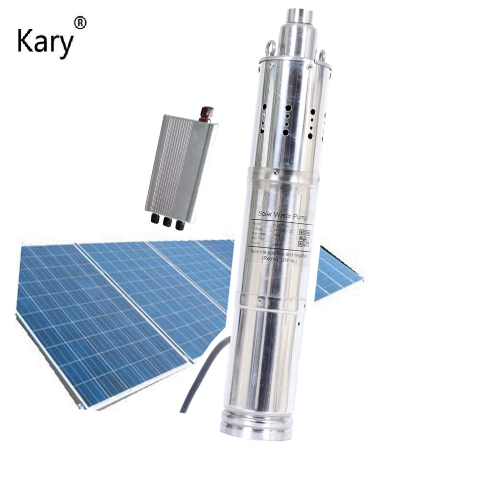 Солнечные водяные насосы Kary lift 30 м для орошения постоянный ток 3 м3/ч расход