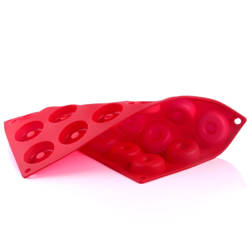 18 Cavity Mini Silicone Donut Mold Non-Stick Chocolate Mould Diy Cookies Dessert Baking Pan Tray Cake Decorating Tools Bakeware