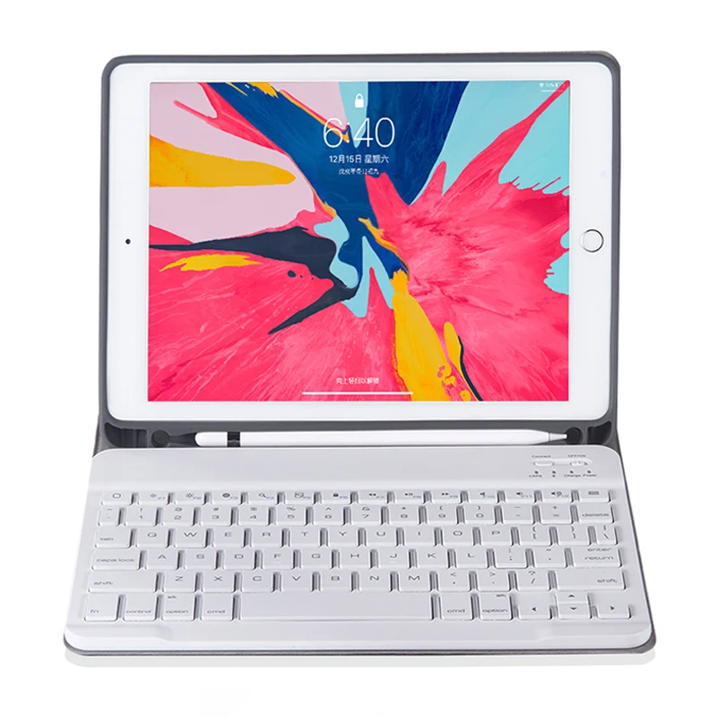 Верхняя откидная клавиатура с подсветкой для Apple iPad 9,7 5-го 6-го поколения, чехол с Bluetooth клавиатурой для iPad Air 1 Air 2 5 6, чехол