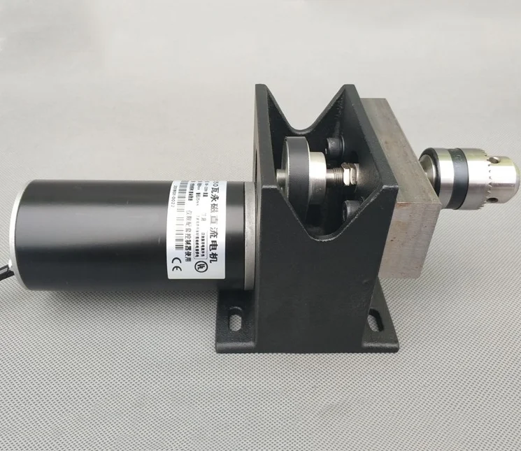 Drill chuck lathe spindle, 350W 1000rpm, 3000rpm, DIY lathe, bead machine, lathe accessories