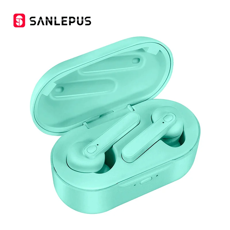 SANLEPUS TWS наушники беспроводные наушники Bluetooth наушники Hifi гарнитура воздушные наушники с микрофоном для мобильных телефонов Xiaomi Android