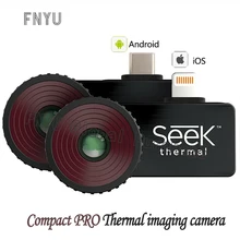 Seek термальная компактная профессиональная инфракрасная тепловизор камера PCB Диагностика для Android и IOS Телефон инфракрасный издатель ночного видения