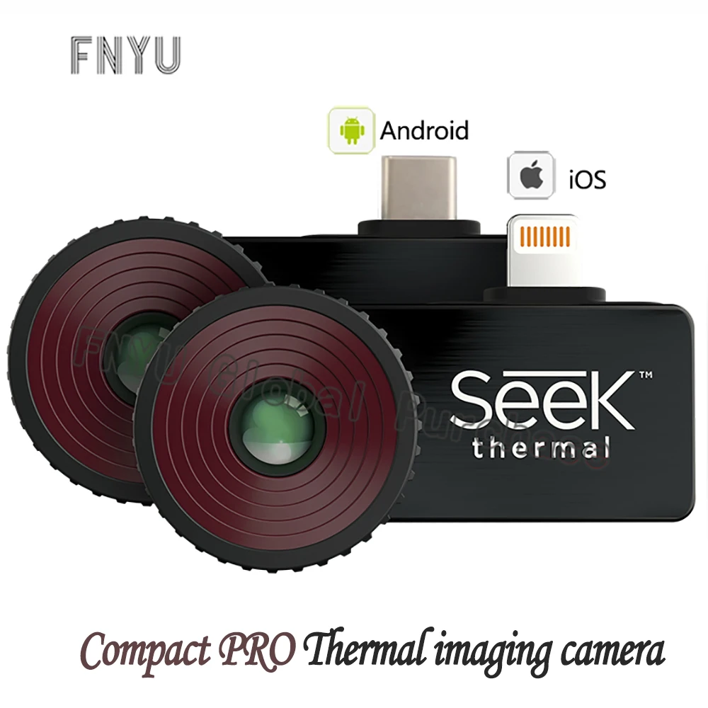 

Seek Thermal Compact PRO Infrared thermal imaging Camera PCB diagnosis for Android and IOS PHONE infrared imager Night vision