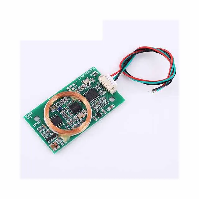 

A23-- DC 5V RFID Wireless Module UART 13.56MHz 125KHz for IC/ID/Mifare Card Dual Frequency Read Write for arduino
