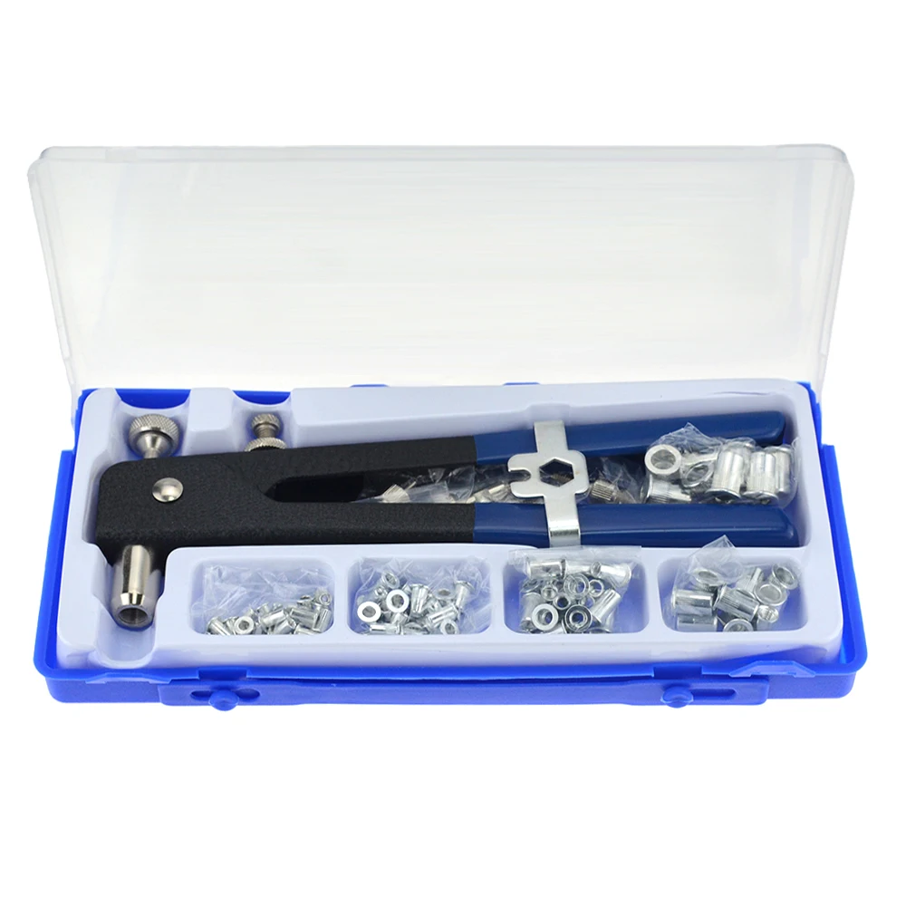 kit-de-rivets-filetes-en-alliage-d'aluminium-m3-m8-86-pieces-ecrous-aveugles-outil-d'insertion-et-de-rivet-pistolet-a-riveter-avec-ecrou