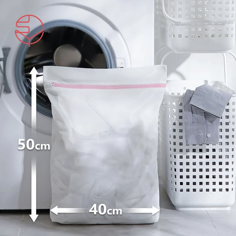 

Cream Mountain Laundry Bag Washing Machine for Net Pocket Household Large Size Protective Laundry Bag Anti-Transformation Infant