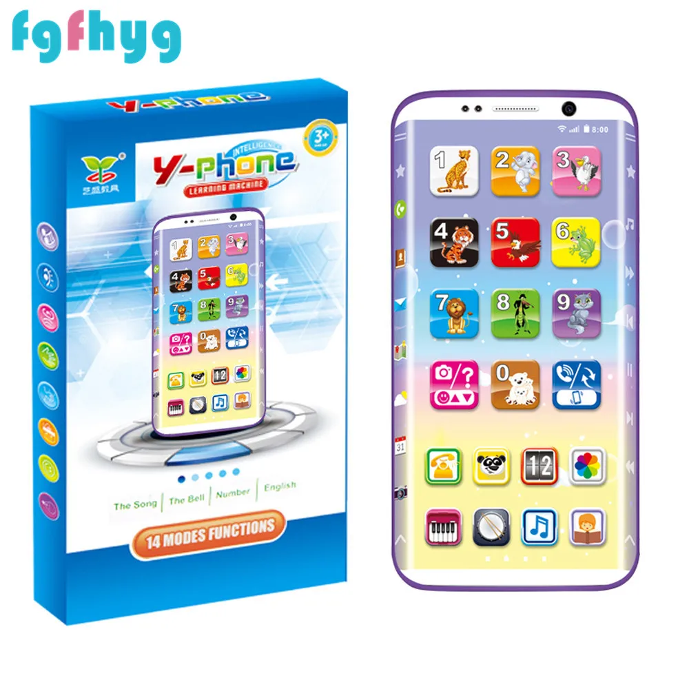 Enfants jouets 2020Top HotKids Smart charge téléphone jouet musique son lumière Mobile début jouet éducatif les jouets Juguetes De Los Ninos