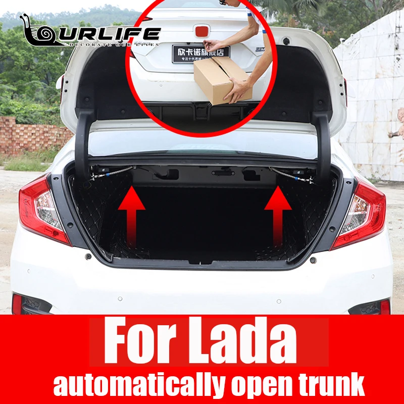 

Adjustable Automatic Open Car Trunk Boot Lid Lifting Spring Device For Lada Granta Vesta Priora Car Accessories