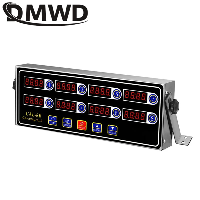 Commercial kitchen timer 8 channel digital button for restaurant