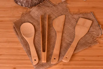 

Mioli 4 Pcs Utensil Set | Bamboo | Home-Set Kitchen | Made in Turkey | Free Shipping