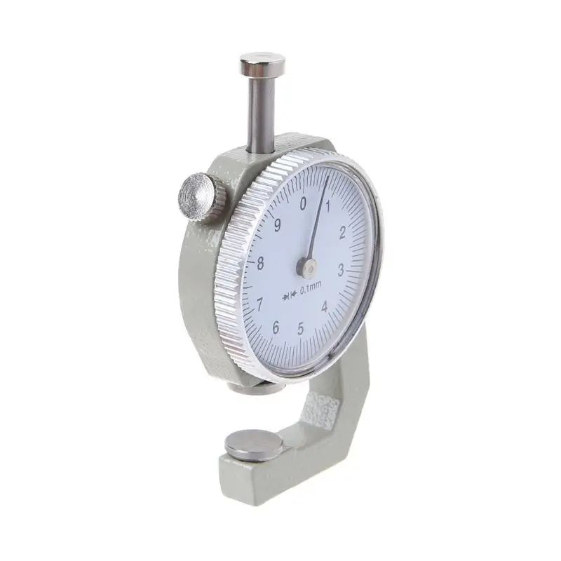 

Dial Thickness Gauge 10 20mm Leather Paper Thickness Meter Tester Accuracy 0.1mm