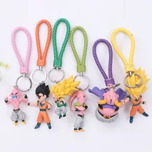 Милый 1 S 6-Dragon Ball Garage Kit Budokai Сунь Укун Majin Buu кожаный кулон с веревкой