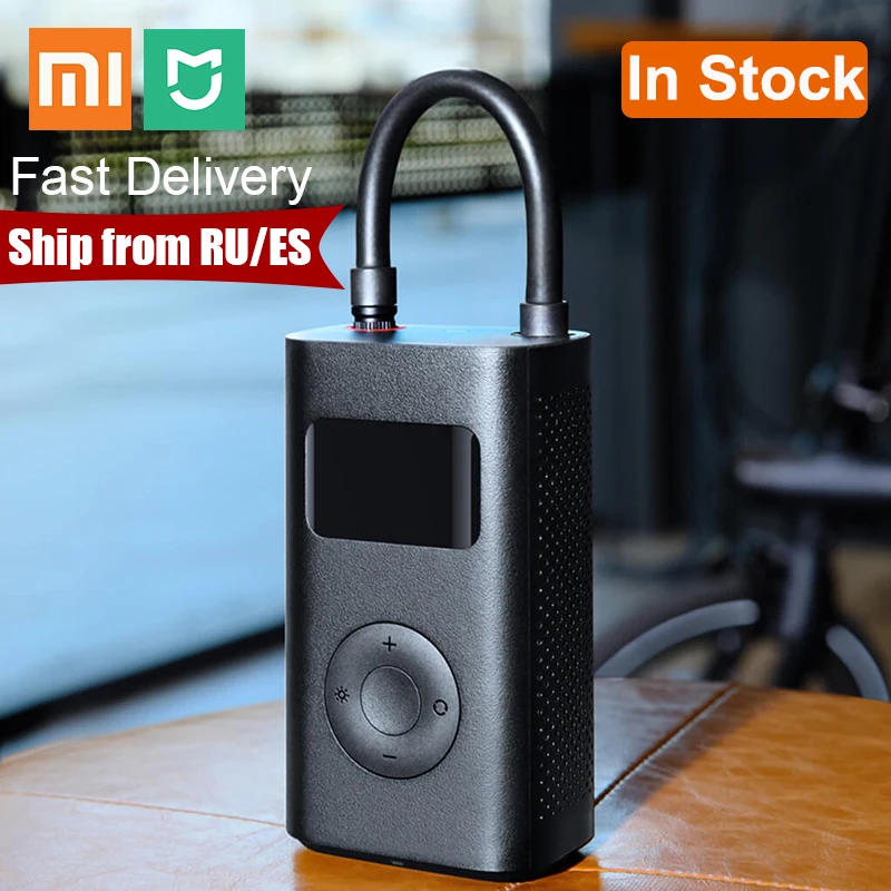 Оригинальный портативный насос Xiaomi Mijia умный цифровой датчик давления в шинах