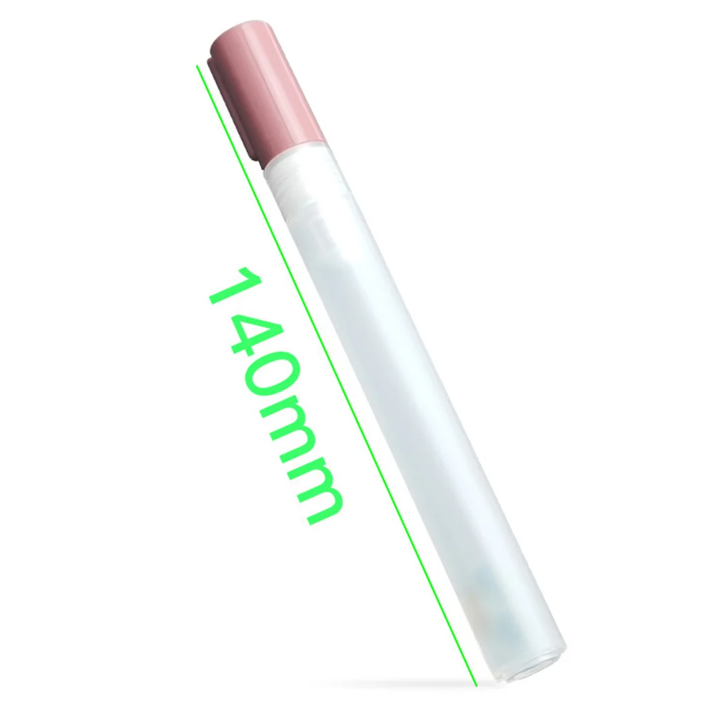 Plastic 3mm Round Flat Tips Plastic Watercolor Oil Acrylic Paints Painting Markers Pens Blank Tube Ink Fountain Refill Pens