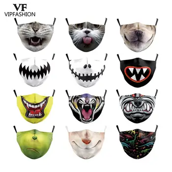 

VIP FASHION Children's Masks Cute Cartoon Animal Anime Printed Masks Dustproof Anti-dust Protective bacteria proof Flu Kid Mask