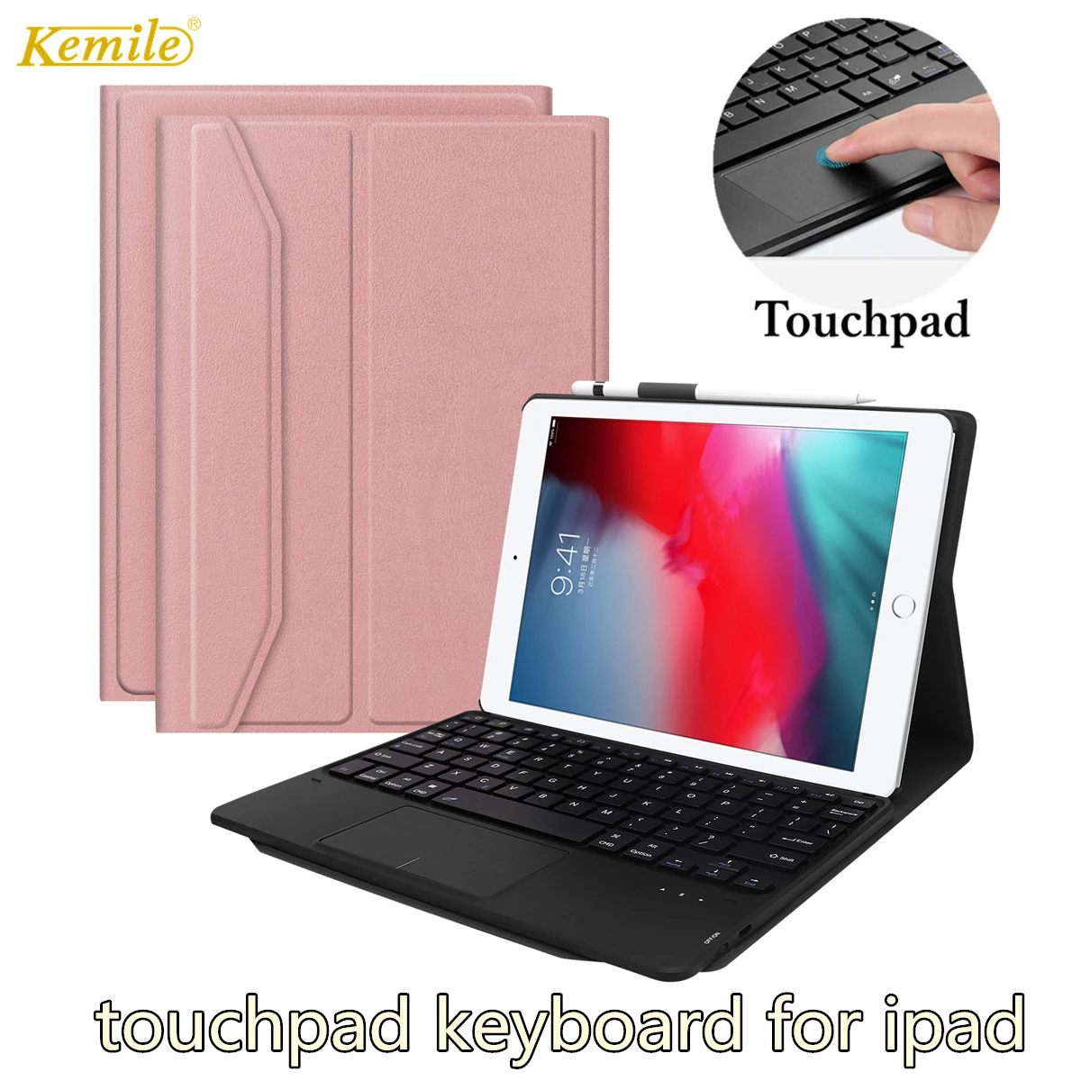 Чехол для клавиатуры с тачпадом iPad 9 7 2018 Air 3 10 5 Pro 11 mini дюймов мышь клавиатура 2 2019