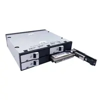 TOOLFREE 2.5 inch 4 bay SATA 6Gbps Optical Drive Hard Drive Enclosure Mobile Rack w/Cooling Fan for up to 12.5mm Thick HDD - Image 3