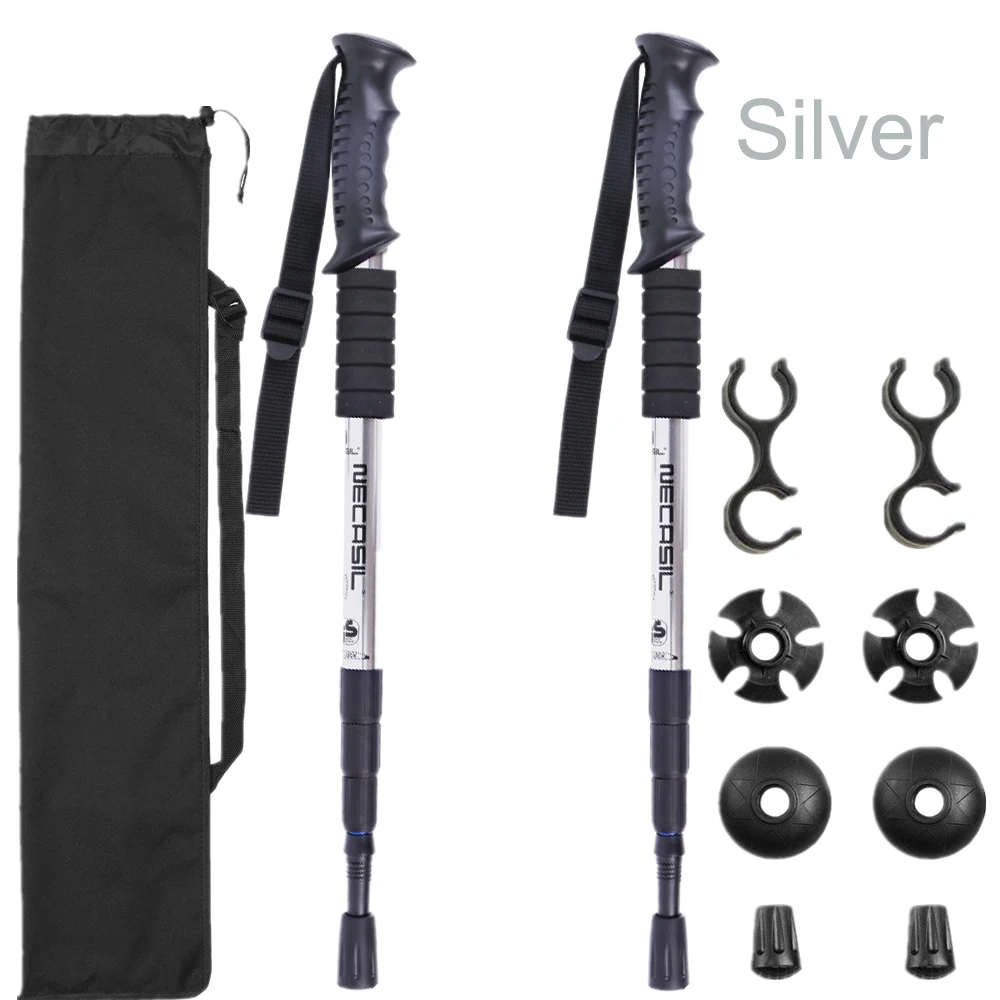 Set of Two Lightweight Aluminum Trekking Poles