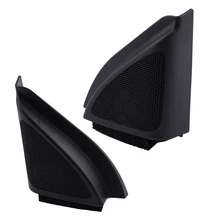 1 Pair Car Front Door Speaker Tweeter Triangle Cover Trim Panel Fit for Toyota Corolla 2006 2007 2008 2009 2010 2011 2012 2013