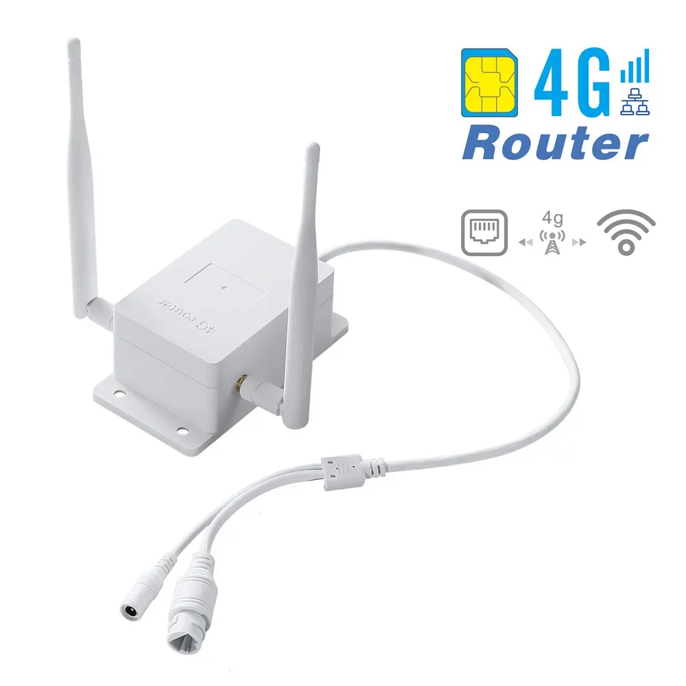 150Mbps 3G/4G Sim Card WiFi Router Waterproof Single Port Wireless CPE Router 4G LTE FDD/TDD WiFi Signal Amplifier CAT4 RJ45 best modem router combo for online gaming