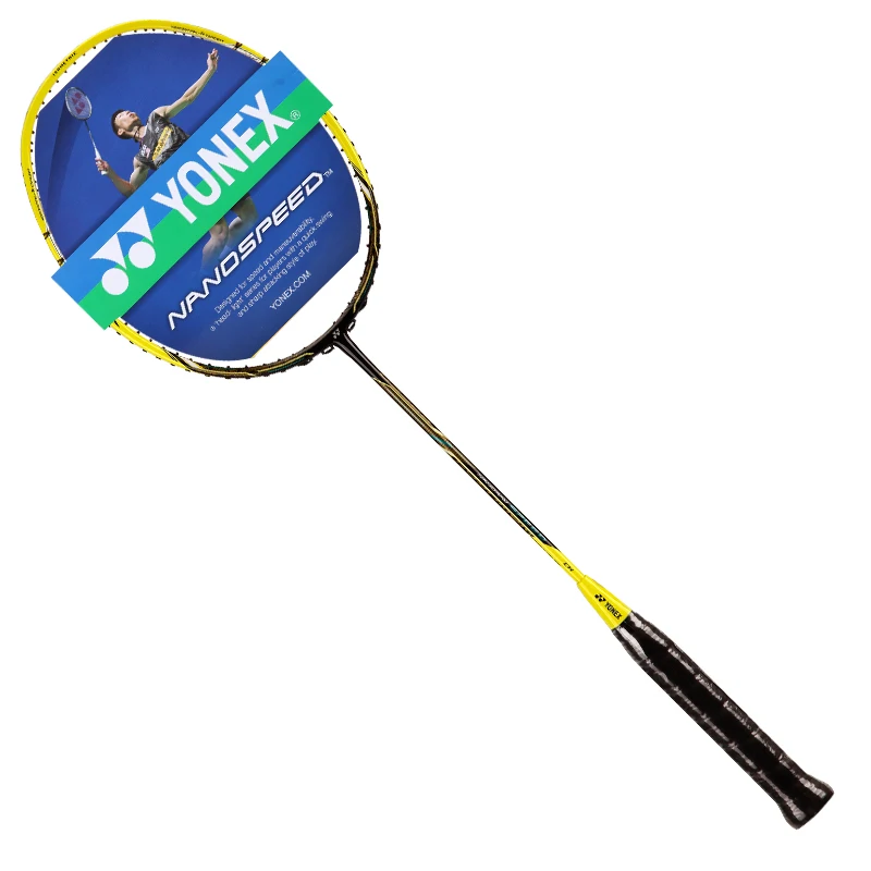 Оригинальная ракетка Yonex Nr Sp для бадминтона Yy с высоким напряжением с полным Карбоновым волокном