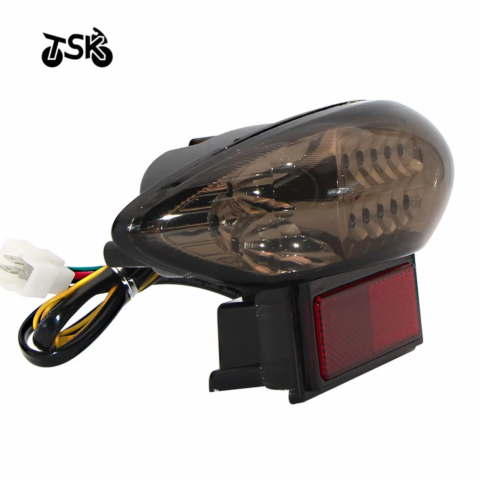 Clear Rear Turn Signal Lens Pair For Suzuki Hayabusa GSX1300R 2008-2019 - No Bulbs Included
