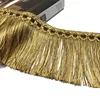 2 meters Curtain Tassel Fringe Trimming Braid Trim 11cm Gold Tassels Upholstery DIY Luxury Accessories Decorated ► Photo 1/6