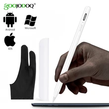 GOOJODOQ сенсорный Стилус для Apple Pencil iPad Pro Air 2 3 Mini 4 стилус для Samsung Huawei планшета iOS/Android GOOJODOQ сенсорный Стилус для Apple Pencil iPad Pro Air 2 3 Mini 4 стилус для Samsung Huawei планшета iOS/Android