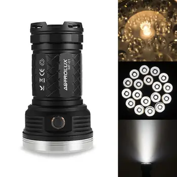 

Astrolux 18x XP-G3 Nichia 219C 12000LM torch Bright LED Flashlight Torch IPX-7 waterproof light For Outdoor Camping Portable