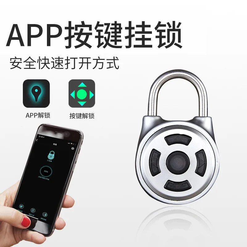 

Smart Padlock A Substitute Direction Key Password Lock Bluetooth Electronic