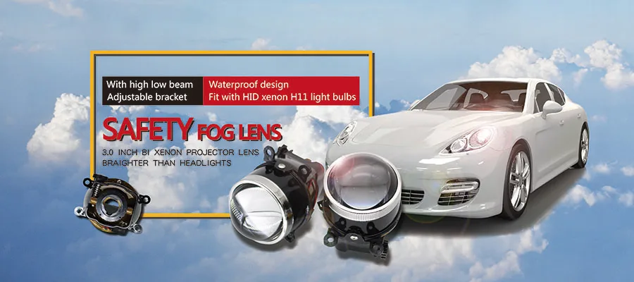 TW-GT 2,5 дюймов hid bi xenon foglamp проектор Объектив точечный свет foglight H11 предназначен для FORD FOCUS-ON