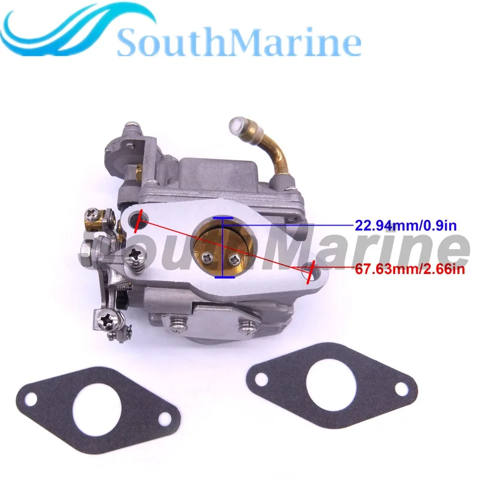 Лодочный мотор 5040793 карбюратор в сборе и 5041274 прокладки для Evinrude Джонсон OMC 9.8HP 4-х тактный подвесной лодочный мотор