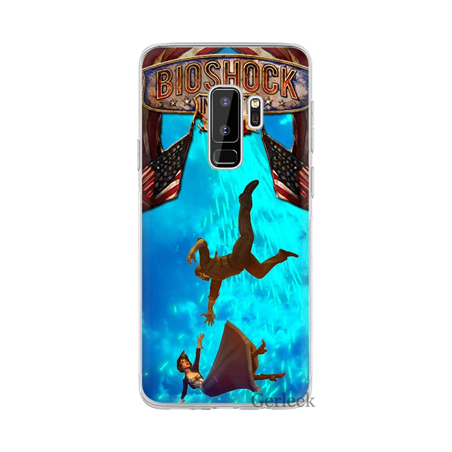 Чехол для мобильного телефона Samsung Galaxy J1 J2 J3 J5 J7 Prime жесткий чехол Bioshock Shell