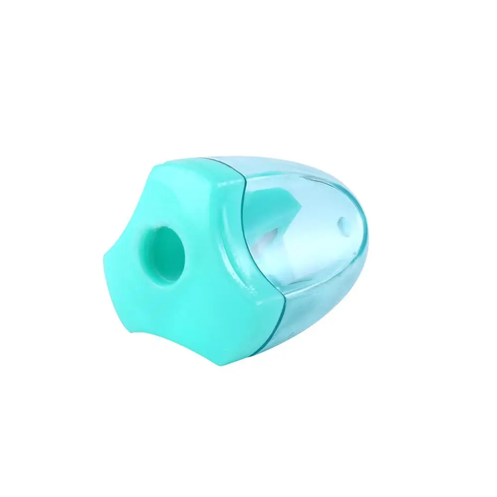 Mint Green Школьные принадлежности, точилка для карандашей, студенческие канцелярские принадлежности, цветные карандаши, мини прозрачные точилки - Цвет: Mint Green