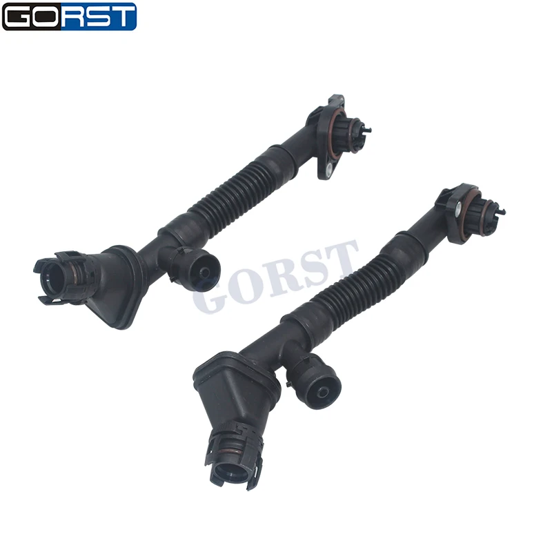 2PCS Kurbelgehäuse Vent Schläuche Links & Rechts 11157646086 für  