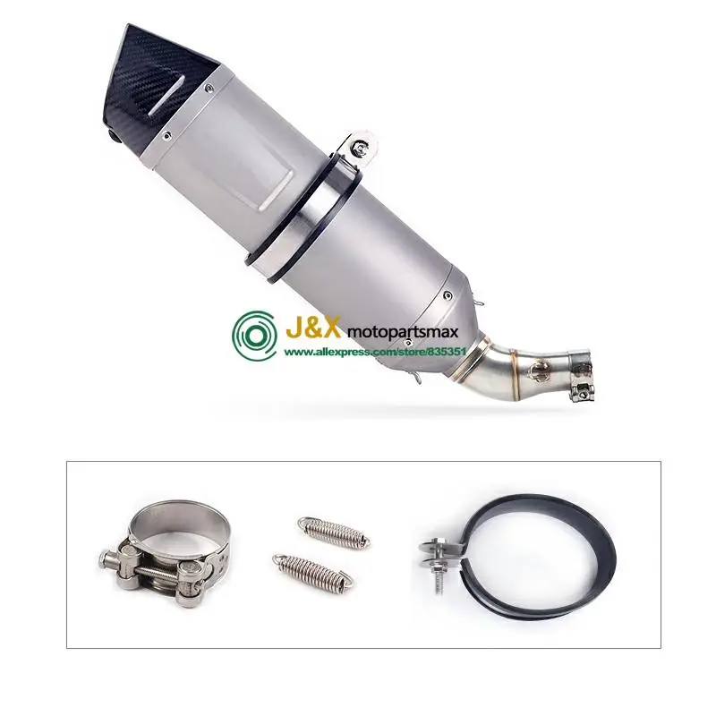 MT-03 MT03 мотоцикл глушитель трубы среднего звенья трубы Escape для YAMAHA YZF-R3 R3 R25 R30 слипоны