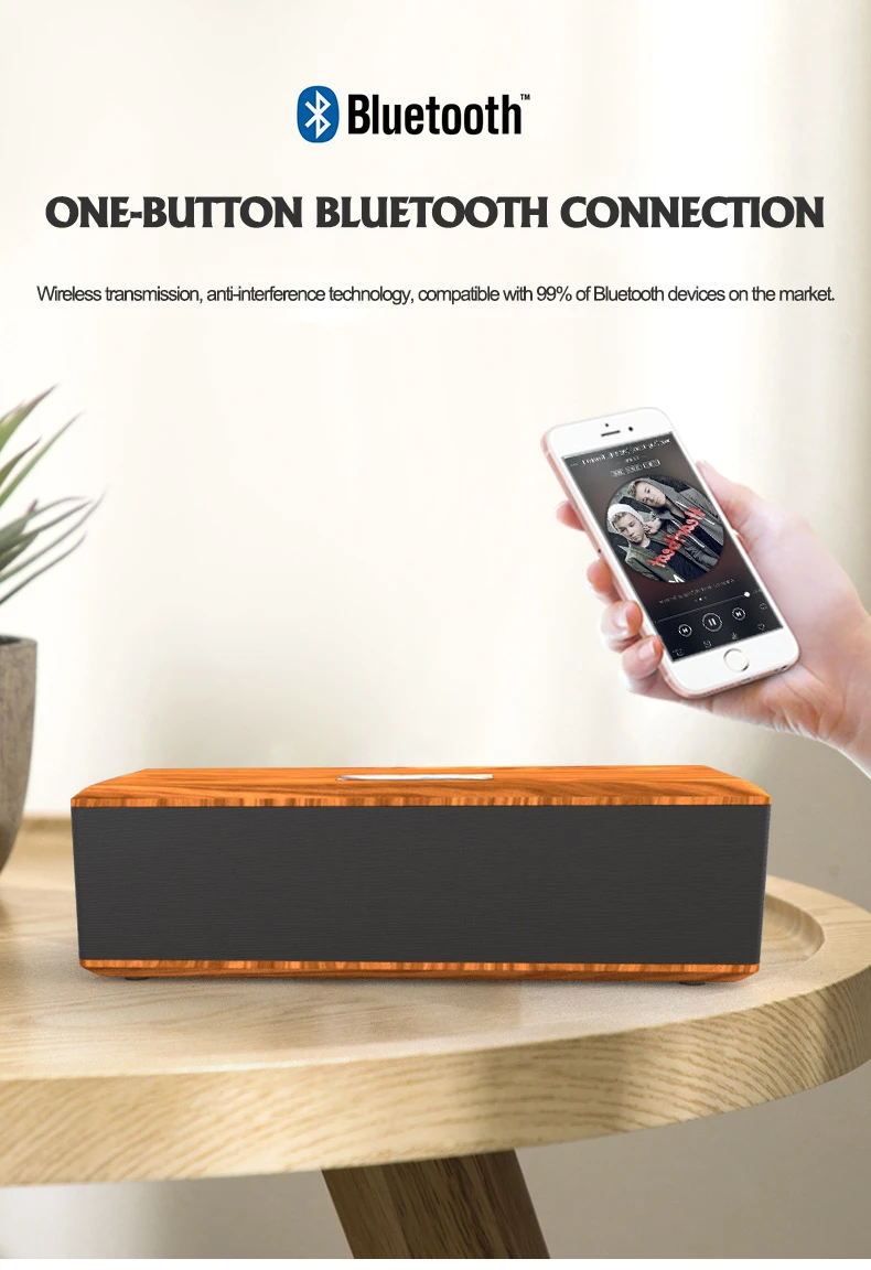 

Soundbar com subwoofer para tv Wireless Bluetooth Speaker Bass Stereo Subwoofer FM Radio Boombox TF AUX USB Loudspeaker for PC