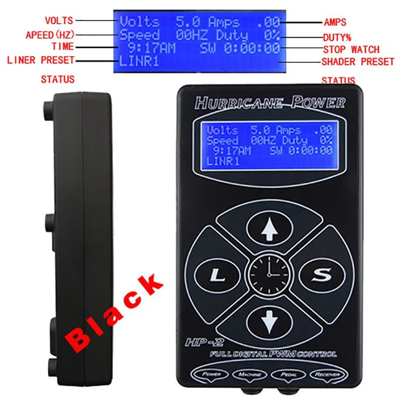 Professional Tattoo Power Supply Tattoo Equipment Body Art Tattoo Accessories Tattoo Equipment Body Art Tattoo Accessories