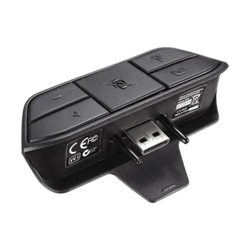 

Black Stereo Headset Adapter Headset o Adapter Headphone Converter For Microsoft One Wireless Game Controller