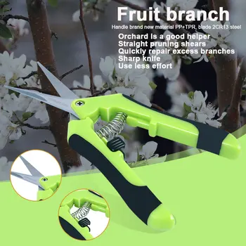 

Pruning Shears Handmade Garden Scissors Sturdy PP Handle Tool Flowers Tree Coarse Branch Shear Stainless Steel