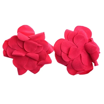 

Newborn Flower Decorated Baby Girl Cotton Pram Barefoot Shoes Infant Toddler Socks Peach