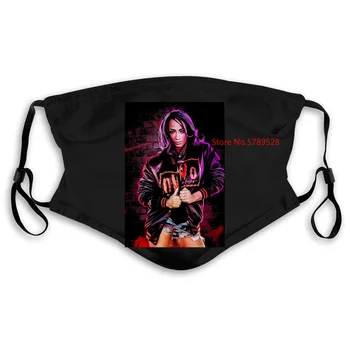 

Funny Men white Black Sasha Banks Nwo Brick For Men Male Mask women kid's PM2.5