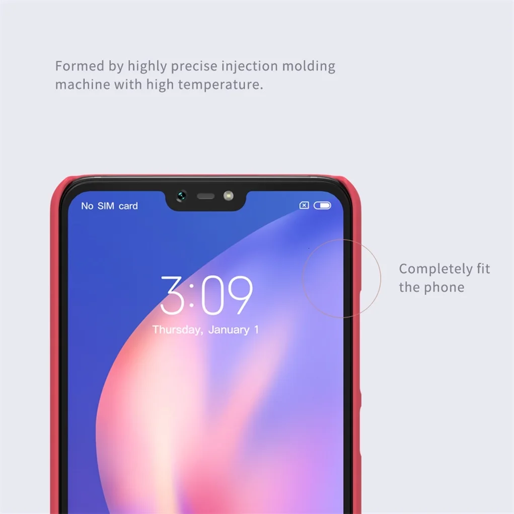 Для Xiaomi mi 8 Lite чехол для телефона NILLKIN супер матовый защитный жесткий чехол для телефона для Xiaomi mi 8 mi 8 Lite 6,26''