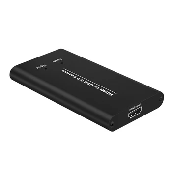 

Aluminum Alloy Game High Speed Audio Grabber Adapter Conferencing Portable Video Capture Card Full HD 1080P HDMI To USB 3.0