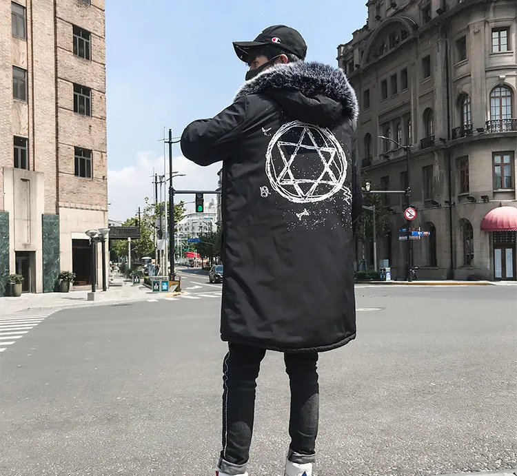 JDDTON, мужские длинные куртки с капюшоном, парки, Hombre, одежда, свободная Толстая куртка, ветронепроницаемая теплая ветровка, парка, пальто, уличная одежда, JE316